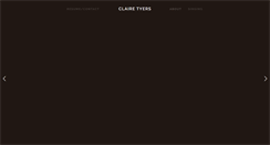 Desktop Screenshot of clairetyers.com